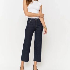 Oliver Logan Aberdeen Wide Leg Crop Jeans